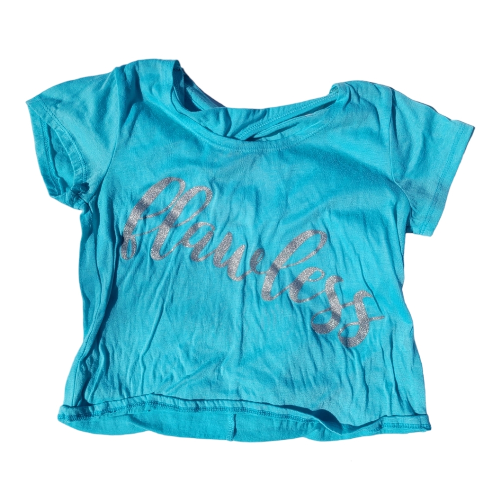 Flawless Light blue crop top